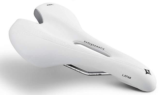 Specialized LITHIA Comp Gel Damesadel Hvid