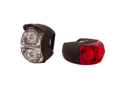 SPANNINGA LED Lygtesæt Jet Black