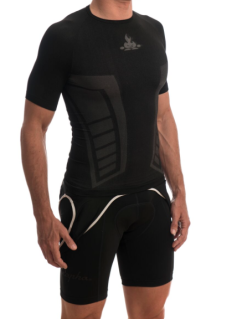 Bank Athletic Kortærmet Undertrøje Sort/grå