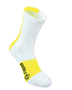 Agu Linea High Sock Hvid/Fluo